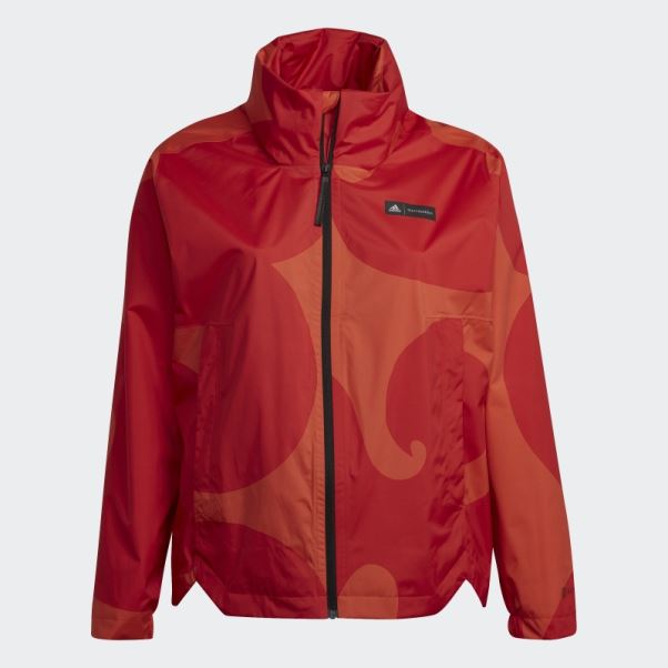 Veste Marimekko Traveer Rain.rdy (grande Taille) Adidas Orange