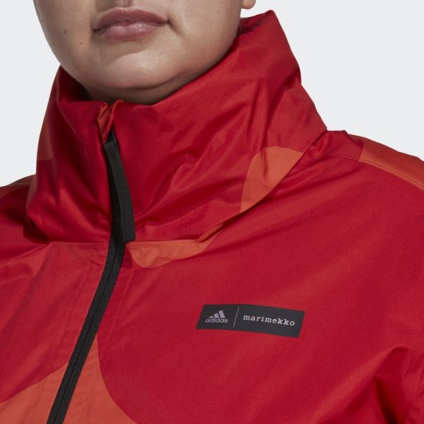 Veste Marimekko Traveer Rain.rdy (grande Taille) Adidas Orange