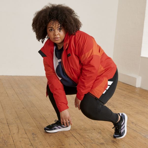 Veste Marimekko Traveer Rain.rdy (grande Taille) Adidas Orange