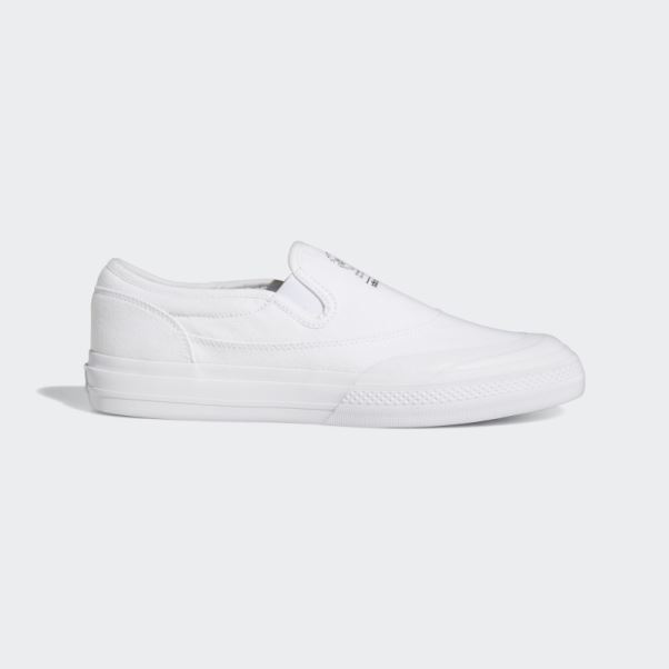 Nizza Rf Slip Chaussures Adidas Blanc