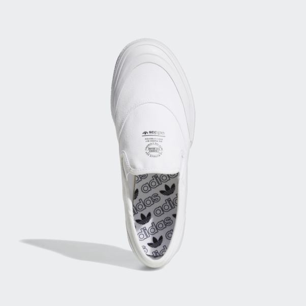 Nizza Rf Slip Chaussures Adidas Blanc