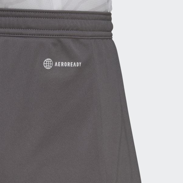 Short Adidas Entrada 22 Gris