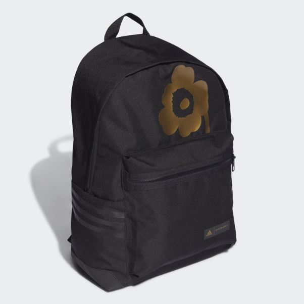 Marimekko Unikko Sac à Dos Classique à Imprimé Fleuri Noir Adidas