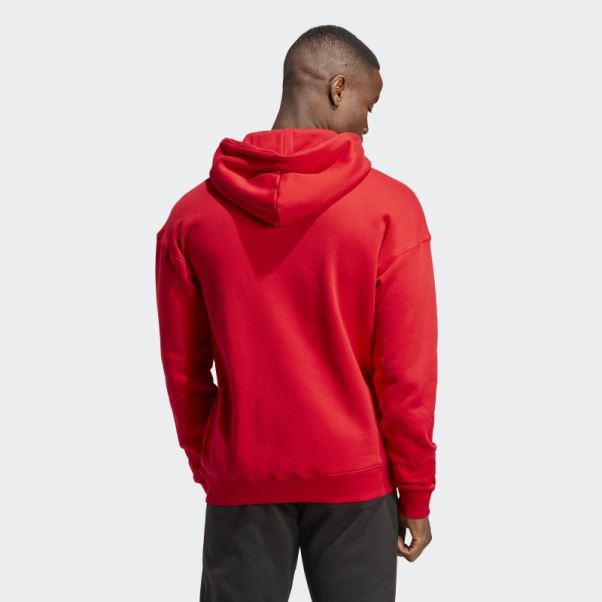 Adidas Manchester United Chinese Story Sweat à Capuche écarlate