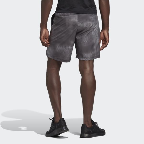 Adidas Short Colorblock Propriétaire De La Course Gris