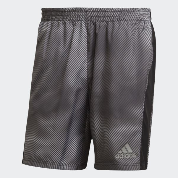 Adidas Short Colorblock Propriétaire De La Course Gris