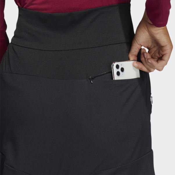 Jupe Courte à Volants Adidas Noir