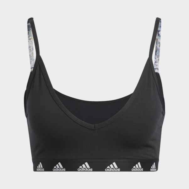 Soutien-gorge Léger Adidas Purebare Light-support Noir