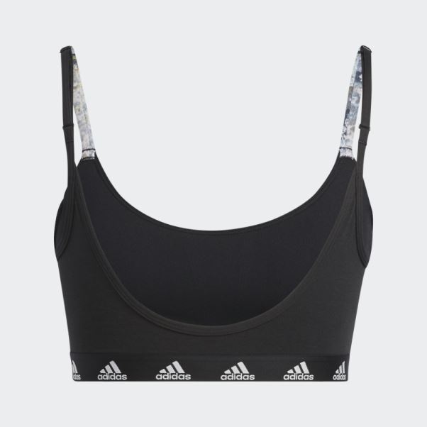 Soutien-gorge Léger Adidas Purebare Light-support Noir