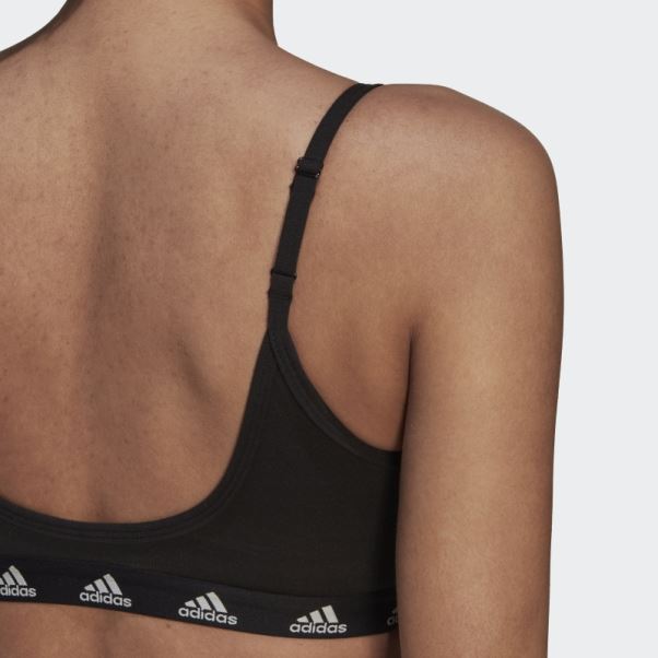 Soutien-gorge Léger Adidas Purebare Light-support Noir