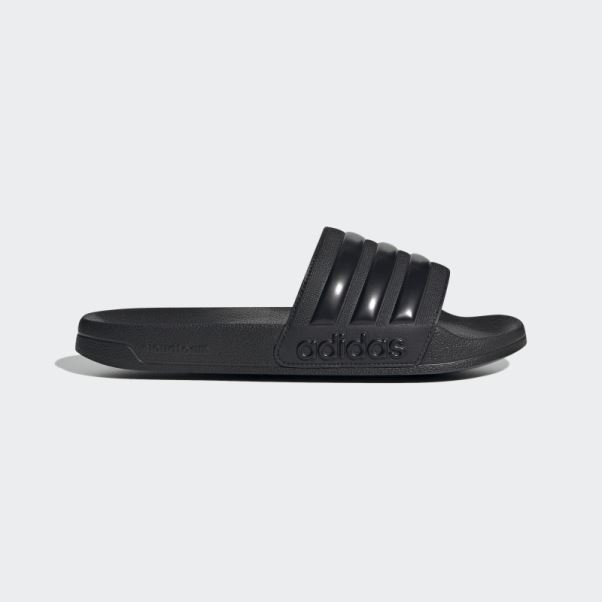 Adilette Toboggan De Douche Noir Adidas