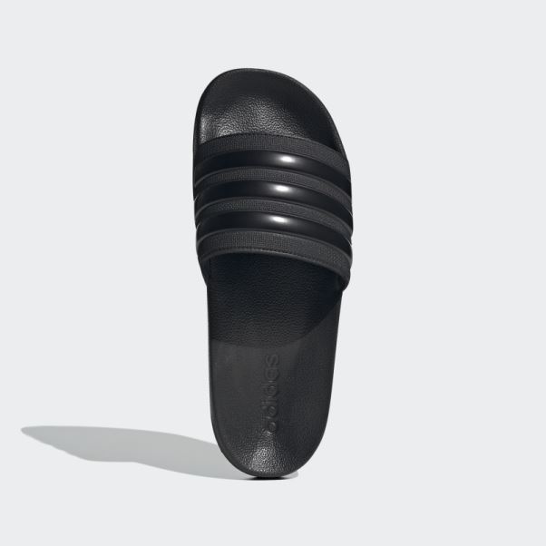 Adilette Toboggan De Douche Noir Adidas