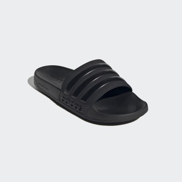 Adilette Toboggan De Douche Noir Adidas