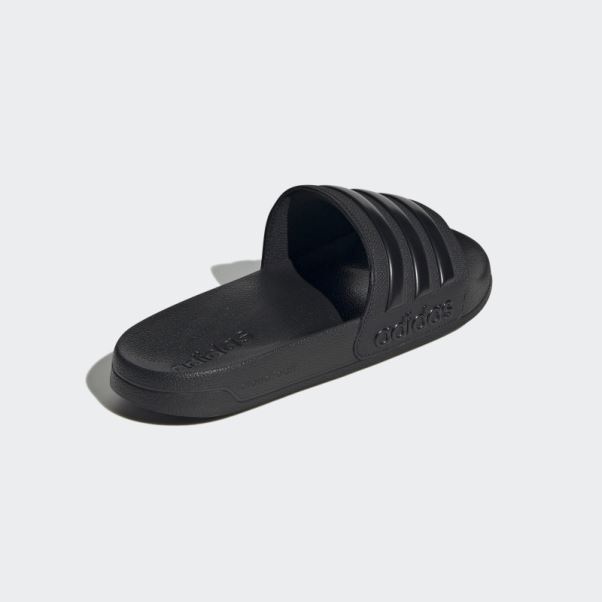Adilette Toboggan De Douche Noir Adidas