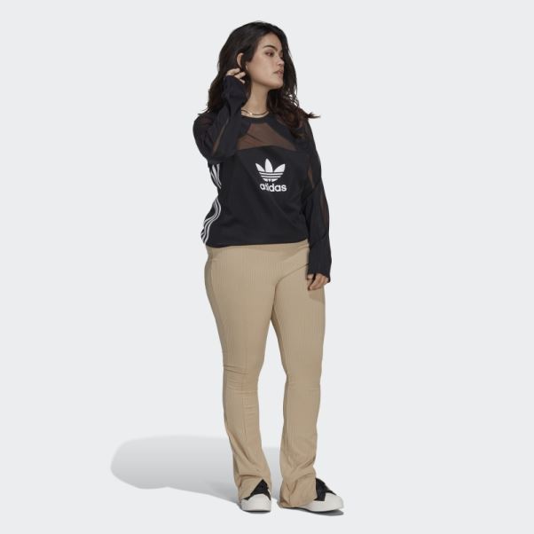Haut En Mesh Noir Adidas Center Stage (taille Plus)