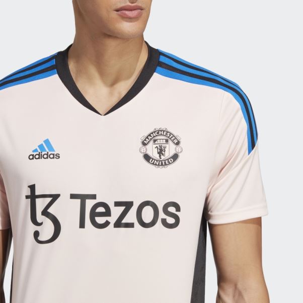 Maillot D'entrainement Manchester United Condivo 22 Adidas Icey Rose