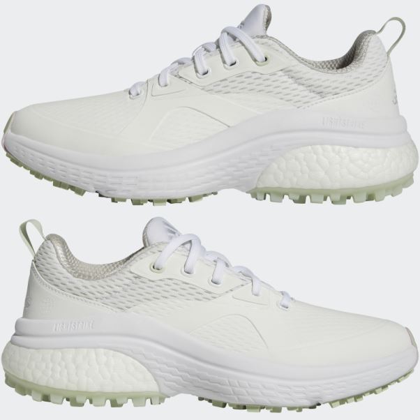 Chaussures Adidas Solarmotion Sans Crampons Blanches