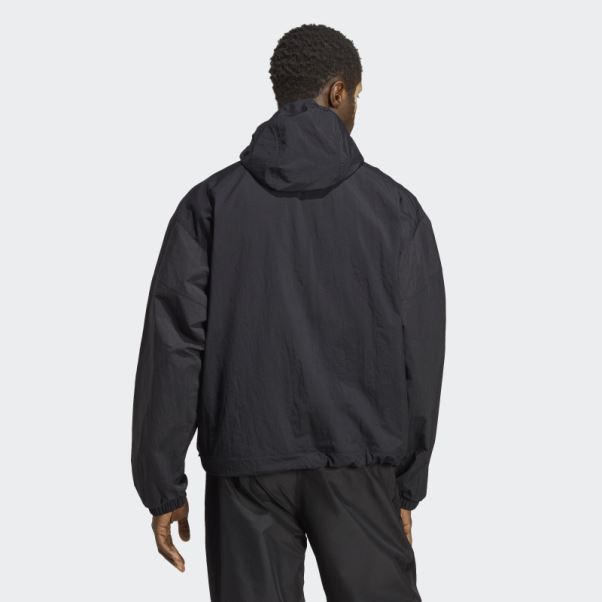 Adidas Coupe-vent Aventure Premium Noir Chaud
