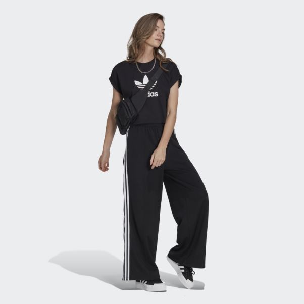 Pantalon Large Adicolor Classics Noir Adidas