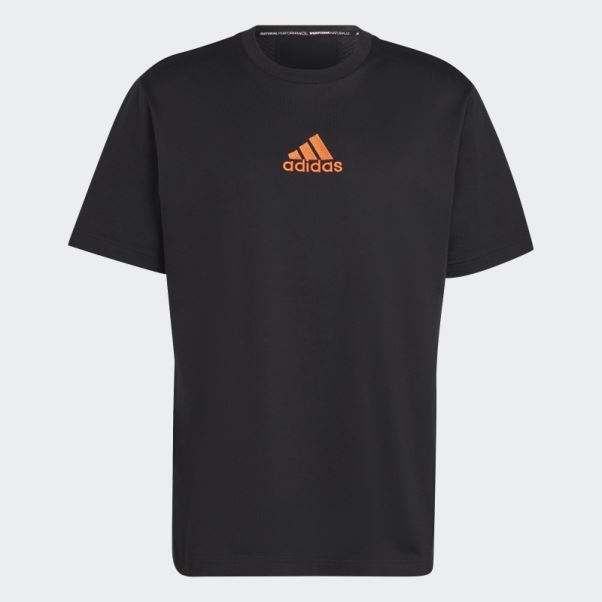 T-shirt Graphique Adidas Nature Noir