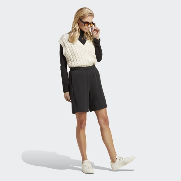 Short Long Premium Essentials Noir Adidas