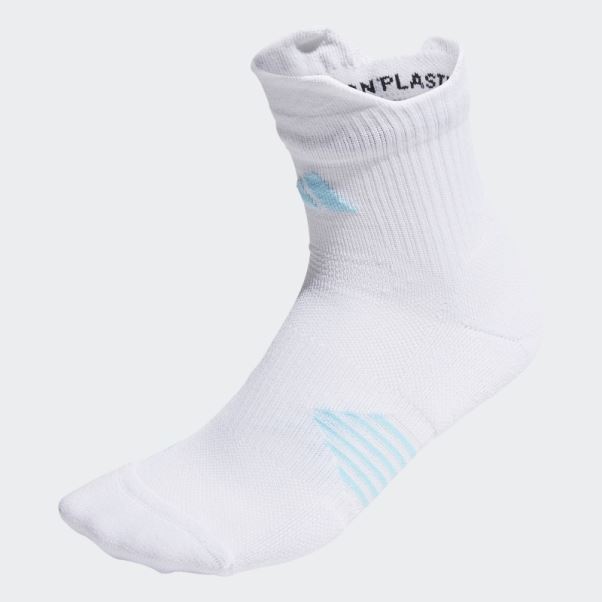 Adidas Running X Supernova Quarter Performance Chaussettes Mode Blanc