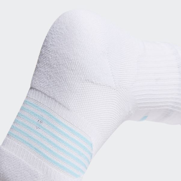 Adidas Running X Supernova Quarter Performance Chaussettes Mode Blanc