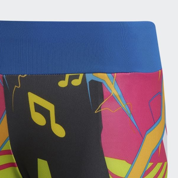 Adidas X Lego Vidiyo Collants Bleu Chaud