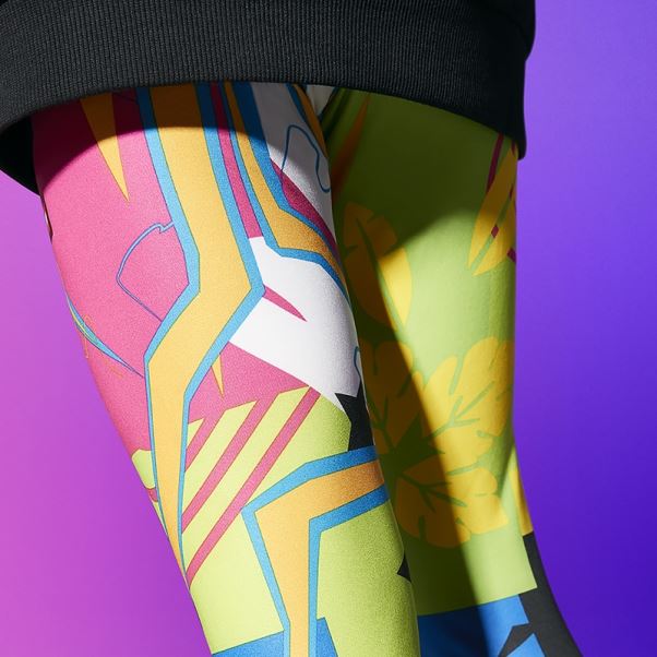 Adidas X Lego Vidiyo Collants Bleu Chaud