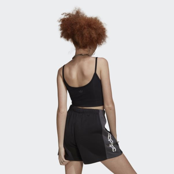 Brassière élastique Adidas Noir
