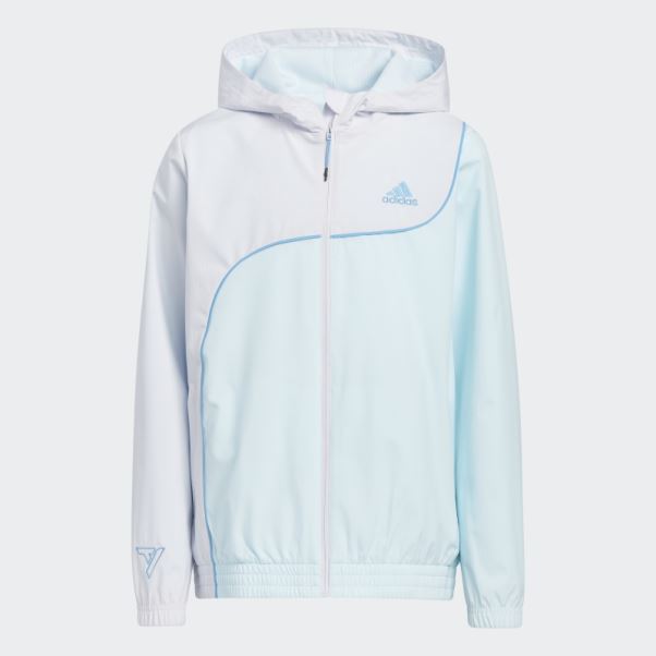 Veste Adidas Big Kids Trae Young Dash Gris