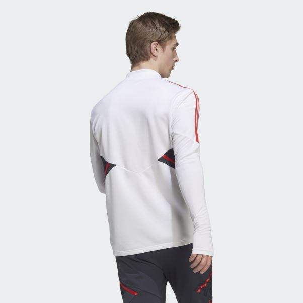 Adidas Fc Bayern Condivo 22 Training Top Blanc