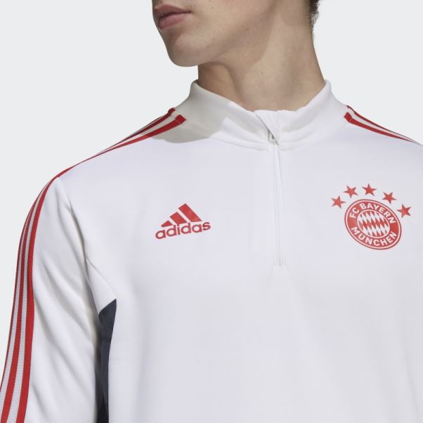 Adidas Fc Bayern Condivo 22 Training Top Blanc