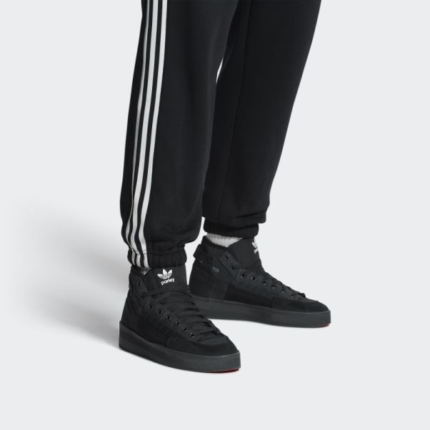 Chaussures Adidas Nizza Parley Hi En Carbone