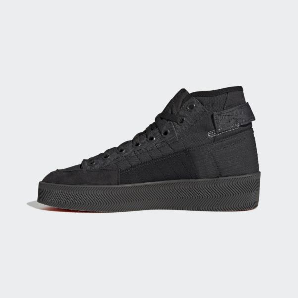 Chaussures Adidas Nizza Parley Hi En Carbone