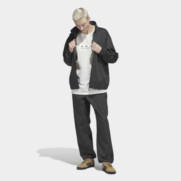 Pantalon De Survêtement Adidas Skateboarding Sst (gender Neutral) Carbone