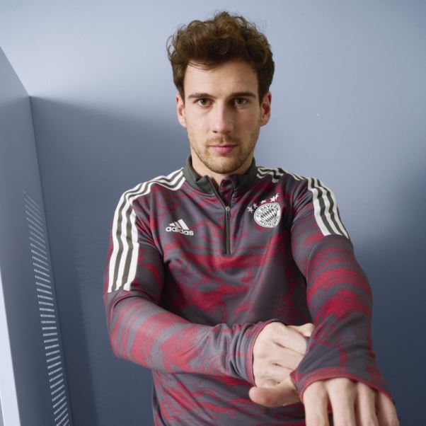 Adidas Fc Bayern Condivo 22 Training Top Rouge