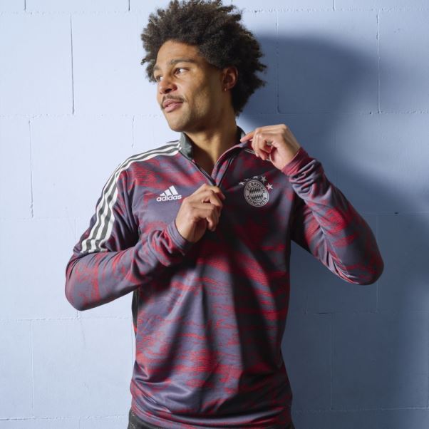 Adidas Fc Bayern Condivo 22 Training Top Rouge