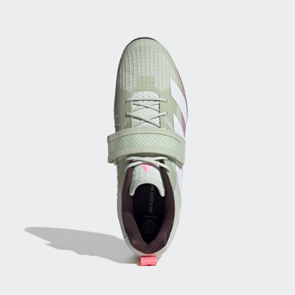 Chaussures D'haltérophilie Adipower 3 Vertes Adidas