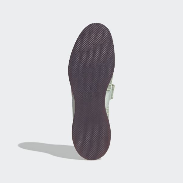 Chaussures D'haltérophilie Adipower 3 Vertes Adidas