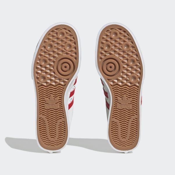 Adidas Nizza Plate-forme Chaussures écarlate