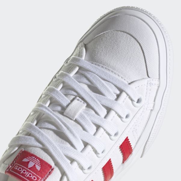 Adidas Nizza Plate-forme Chaussures écarlate