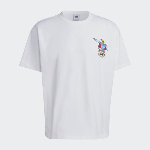 T-shirt De Noël (neutre) Blanc Adidas