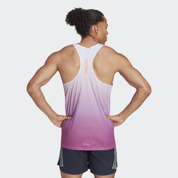 Adidas Singulet Lilas Adizero