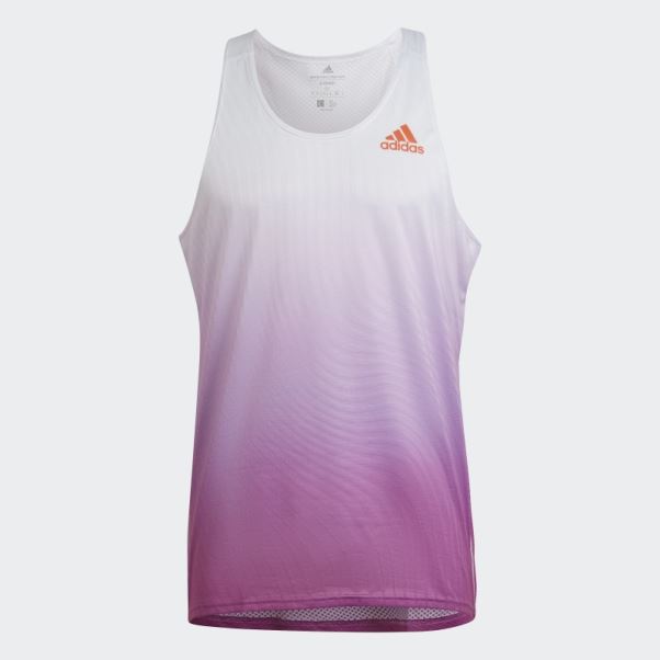 Adidas Singulet Lilas Adizero