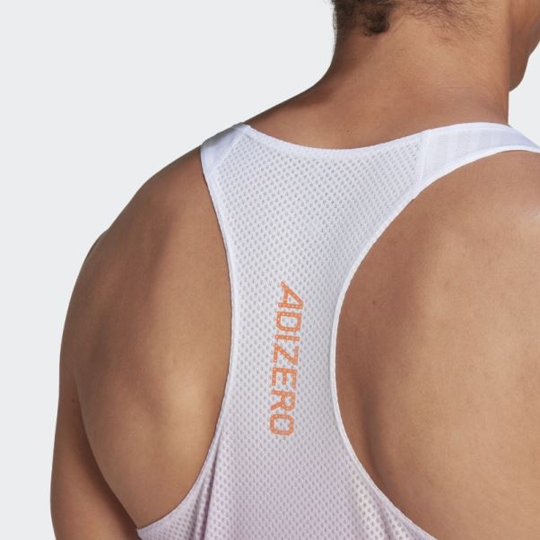 Adidas Singulet Lilas Adizero