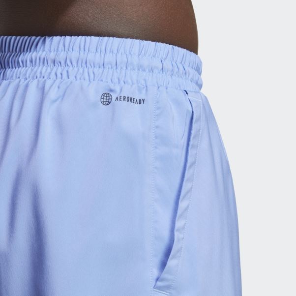 Short De Tennis Club 3 Bandes Adidas Bleu