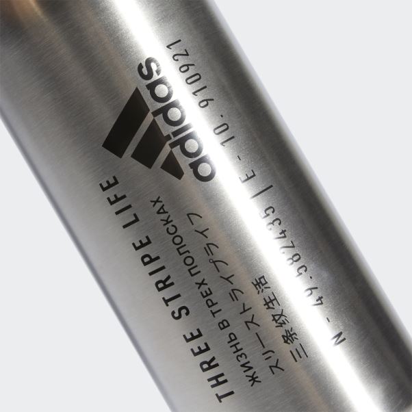 Bidon Métallique En Acier Transparent 1l Adidas