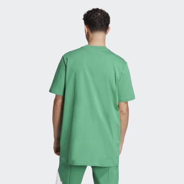 Future Icônes Badge Of Sport T-shirt Court Vert Adidas