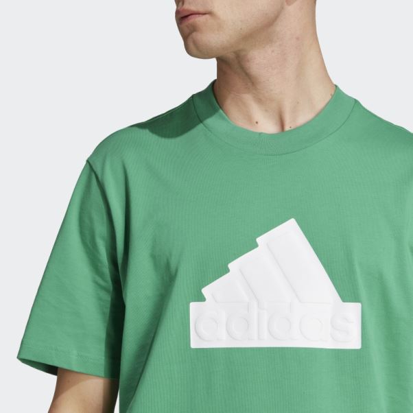 Future Icônes Badge Of Sport T-shirt Court Vert Adidas